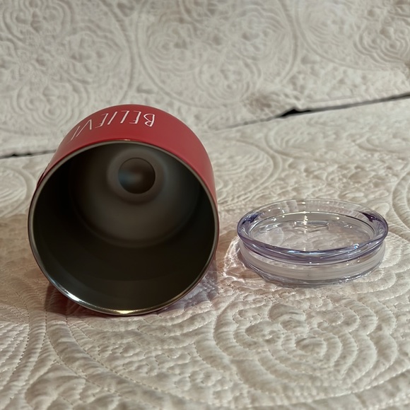 Rae Dun BELIEVE stemless wine glass, NWOT - Picture 8 of 9